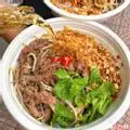 Hình ảnh Miến trộn Bò kèm 1 Topping Nem Hải Sản 3 Chiếc