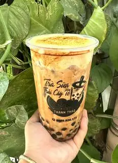 Hình ảnh  Trà sữa kem trứng nướng (500ml)