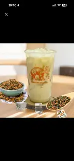 Hình ảnh trà sữa gạo rang 