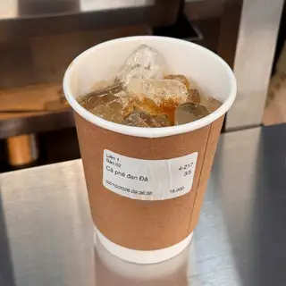 Hình ảnh Cà phê đen đá