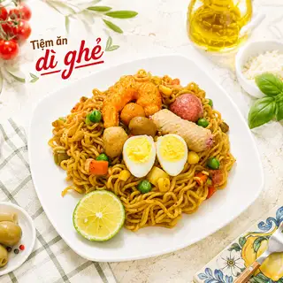 Hình ảnh Mì trộn Indomie full topping