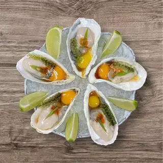 Hình ảnh Combo 5 con hàu sashimi sốt ponzu vị Nhật