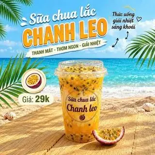 Hình ảnh Sữa chua lắc Chanh Leo
