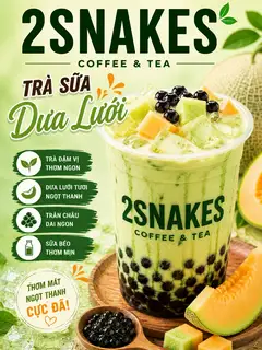 Hình ảnh Trà Sữa Dưa Lưới