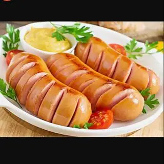 Hình ảnh cơm rang trứng+ xúc xích 
