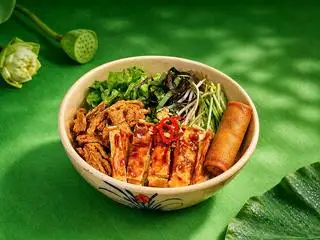 Bún nước tương thảo mộc - 79.000 ₫ tại Ẩm Thực Chay Thiền Trúc -Trần Nhật Duật