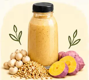 Hình ảnh Hạt sen - hạt kê - khoai lang vàng