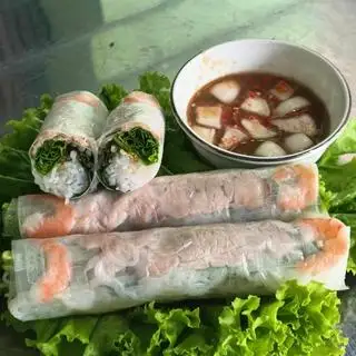 gỏi cuốn tôm thịt nạt (10 cái) mắm nêm - 115.000 ₫ tại O Nga - Gỏi Cuốn & Bún Mắm Nêm - Nguyễn Sỹ Sách
