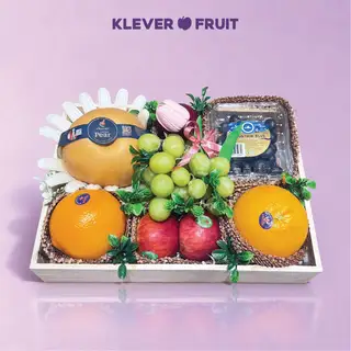 Hình ảnh Hộp Quà Trái Cây 20/10 - Lê Hàn Quốc VIP - Set Phúc Hoa - Gift Hamper - Klever Fruit