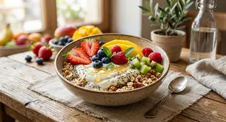 Hình ảnh Sữa chua hoa quả