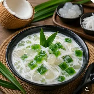 Hình ảnh Chè dừa non hạt đác