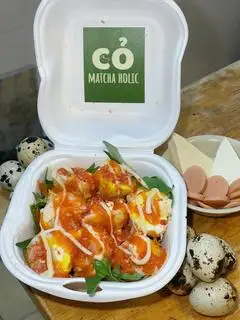 Hình ảnh Bánh Trứng Cút Xúc Xích,Phô Mai