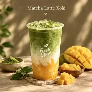 Hình ảnh Matcha Latte Xoài