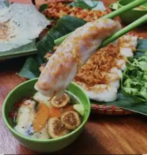 Hình ảnh Bánh cuốn nhân thịt tôm+ chả mỡ