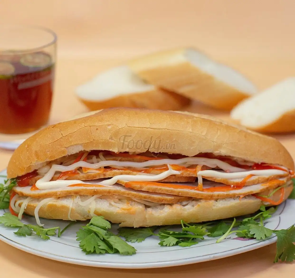 Hình ảnh Bánh mì chả