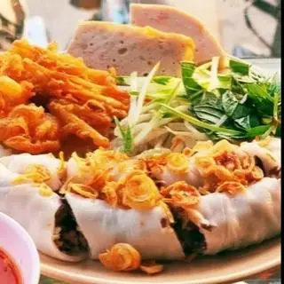 bánh cuốn nhân thịt đầy đủ - 55.000 ₫ tại Bánh Cuốn Tây Hồ - Đường Số 2