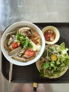 Hình ảnh Bún đặc biệt chả cá+ sườn sụn