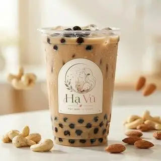 Hình ảnh Ô long nhài sữa hạt