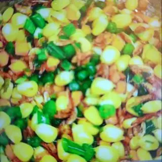 Hình ảnh Bắp xào trứng tươi