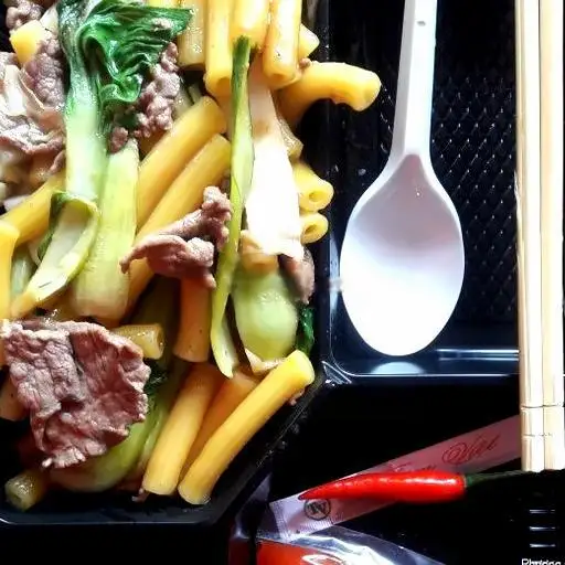 Nui Xào Bò - 65.000 ₫ tại Tâm Ký 2 - Cơm Chiên & Nui Xào - Chung Cư Tôn Thất Thuyết