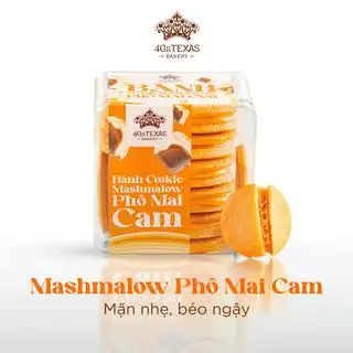 Hình ảnh Cookies Marshmallow Phô Mai Cam