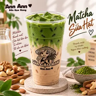 Hình ảnh Matcha sữa hạt
