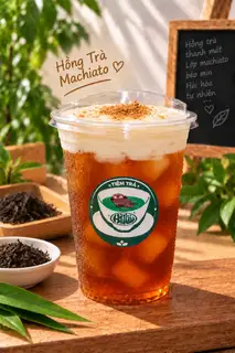 Hình ảnh Hồng trà machiato