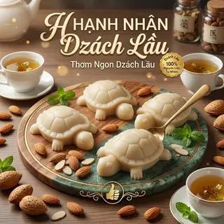 Hình ảnh Chú Rùa Đậu Hủ Hạnh Nhân