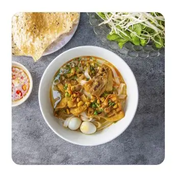 Mì Quảng  gà, trứng cút - 49.000 ₫ tại Mì Quảng & Bún Bò Huế - Tân Khai