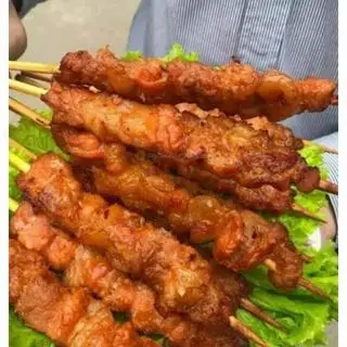Hình ảnh Gà xiên que