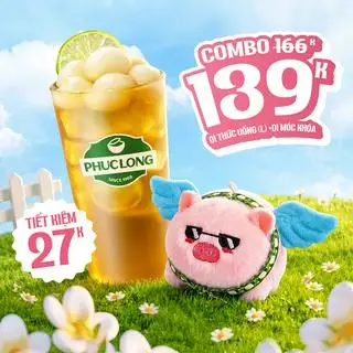 Hình ảnh Combo 139K - 1 Nước Size L và 1 Móc Khóa Con Heo