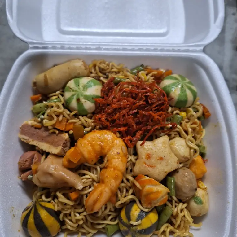 Hình ảnh Mì Trộn Indomie Siêu Vip +trà tắc 500ml
