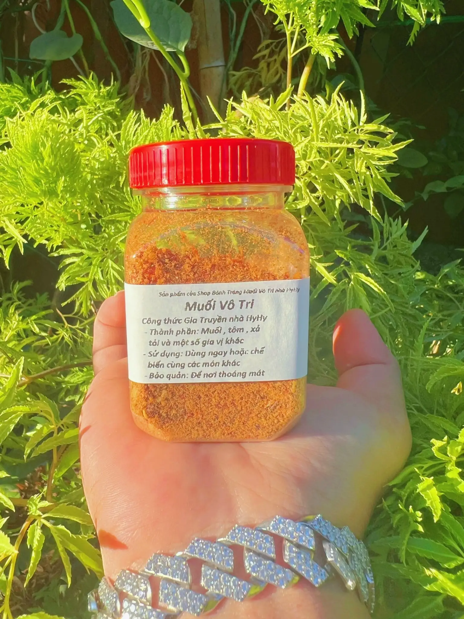 Muối vô tri 70g - 42.000 ₫ tại Bánh Tráng Muối Vô Tri - Lê Văn Duyệt