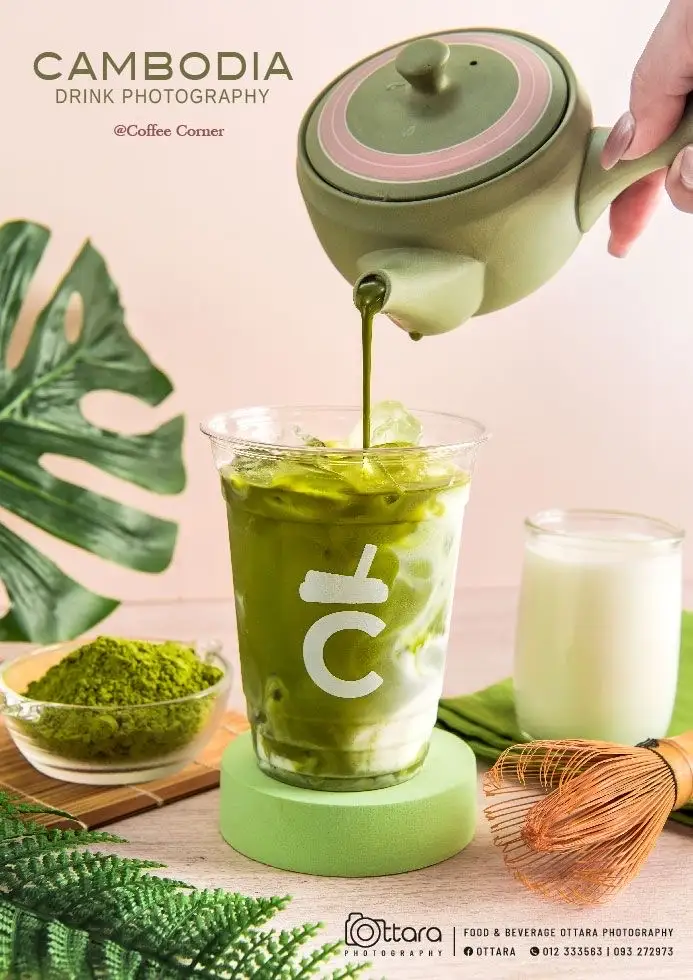 Hình ảnh Matcha Latte Sữa Gấu Thái Lan