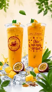 Hình ảnh Trà trái cây nhiệt đới