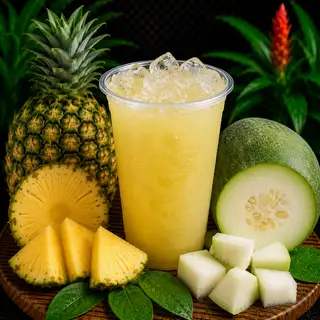 Hình ảnh Nước ép Thơm + Bí đao