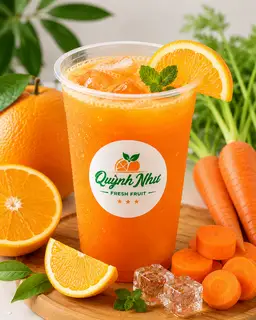 Hình ảnh Nước ép Cam Cà Rốt 500ml