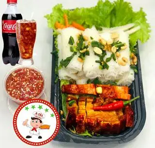 Combo Bánh hỏi đặc biệt+Cam tươi mật ong - 85.000 ₫ tại Bánh Mì Heo Quay A Tài - Phạm Thế Hiển