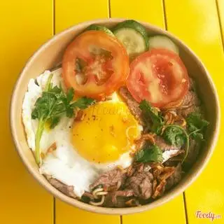Hình ảnh Mì xào bò - trứng - nước tự chọn