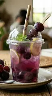 Hình ảnh trà nho chanh vàng