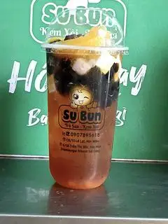 Hình ảnh Trà đào full topping 