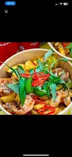 Hình ảnh Chân gà rút xương sốt Thái - cay vừa