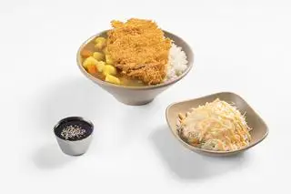 Hình ảnh Cơm Cari Gà Chiên Xù
