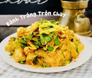 Hình ảnh Bánh Tráng Trộn ( Ăn Chay )