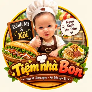 Hình ảnh Xôi , bánh Mì , mỳ trộn , nước trái cây