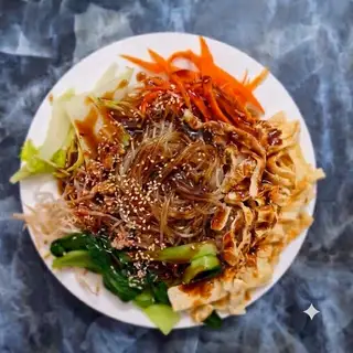 Hình ảnh miến trộn rau trứng