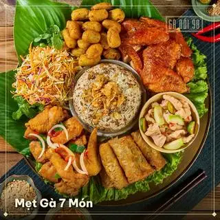 Hình ảnh Mẹt gà 7 món