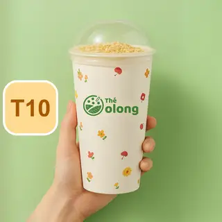 Hình ảnh T10: Trà Sữa Thé Oolong Kem Trứng Dừa Nướng