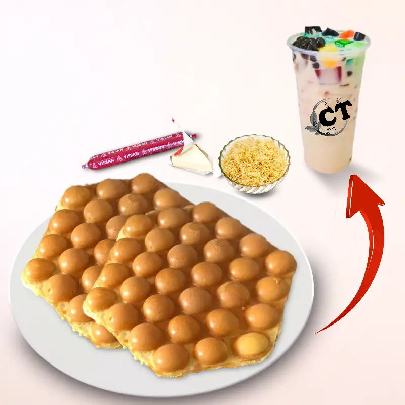 Hình ảnh 2 Bánh Thập Cẩm & Kèm 1 Trà Sữa Truyền Thống  L