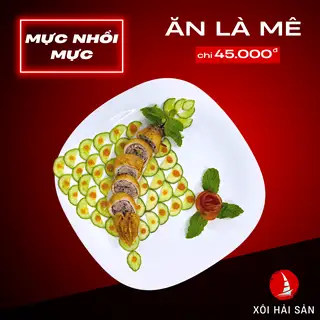 Mực nhồi mực Quảng Ninh - 45.000 ₫ tại Bún Mọc Kim Ngân - Hoàng Sa